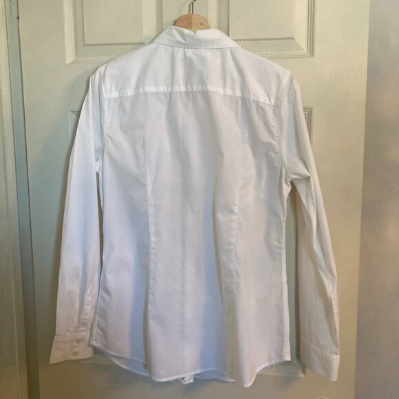 Banana Republic White Tailored Fit Blouse - EUC - Picture 7 of 10